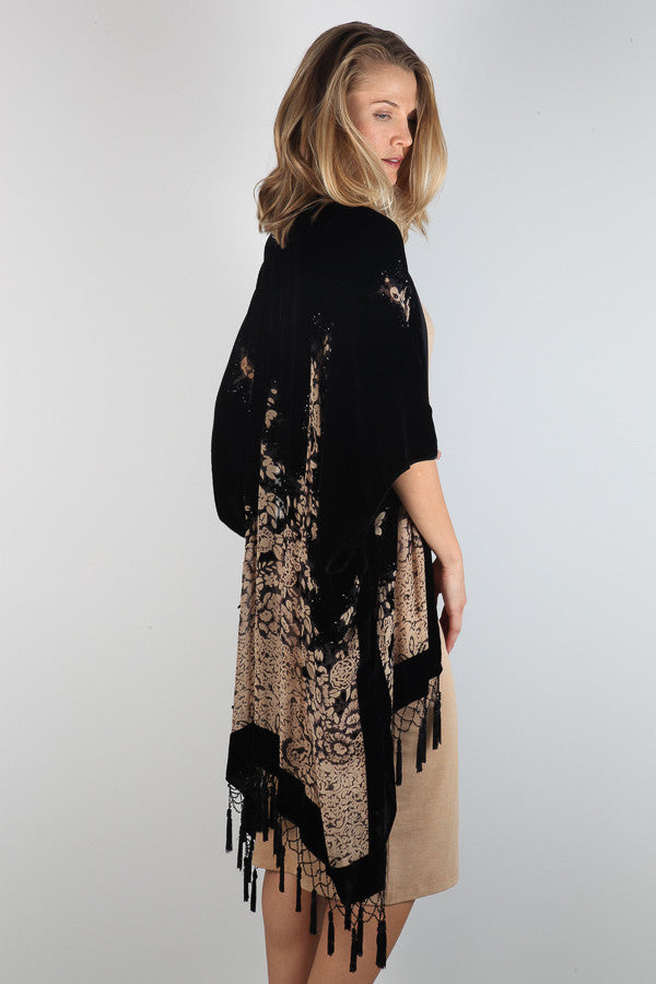 Enchantress Kimono - Black as Night