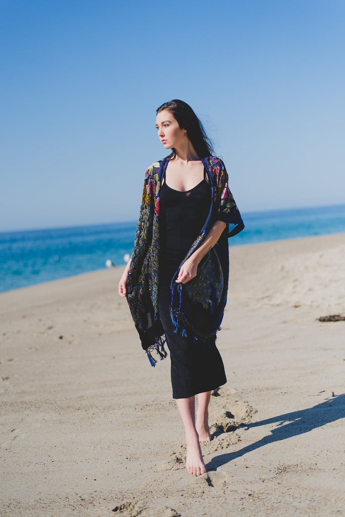 Peacocks in Paradise - Purple