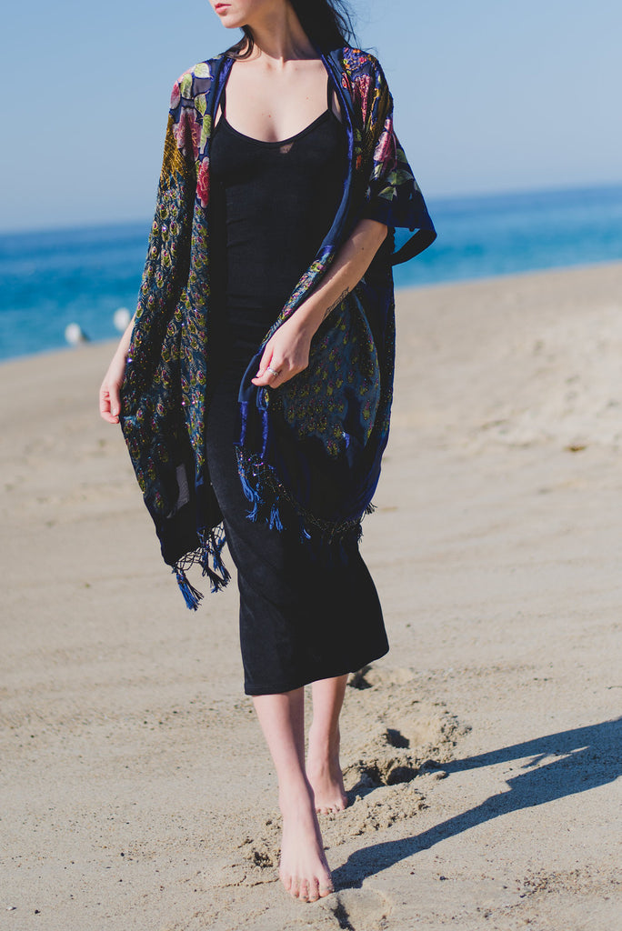 Peacocks in Paradise - Purple